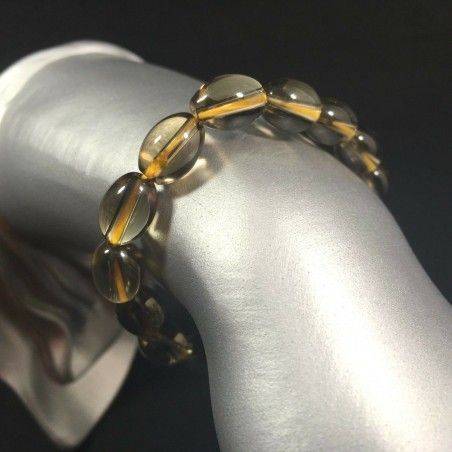 SMOKED QUARTZ Bracelet High Quality - CAPRICORN SAGITTARIUS Zodiac A+-1