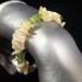 Bracciale Chips di MADREPERLA e CALCITE Braccialetto Cristalloterapia Chakra A+-3