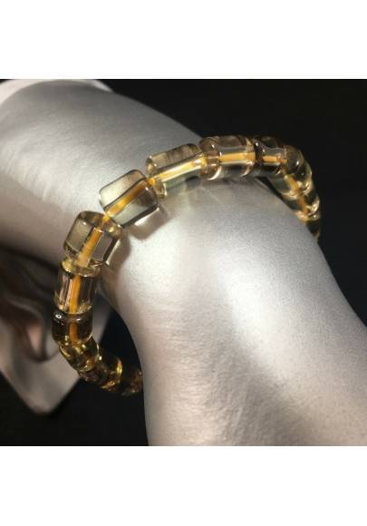 SMOKED CITRINE QUARTZ Bracelet - Zodiac: CAPRICORN SAGITTARIUS-1