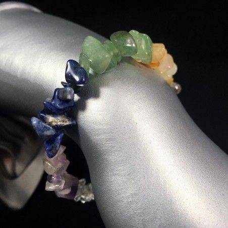 CARNELIAN Agate Clear QUARTZ SODALITE Bracelet Crystal Healing-1