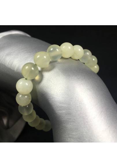 Pulsera en Mala Tibetana en JADE Pulsera Cristaloterapia Chakra Zen A+-1