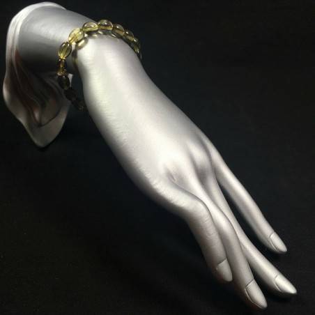 SMOKED QUARTZ Bracelet High Quality Crystal Healing Chakra Reiki Elasticated A+-2