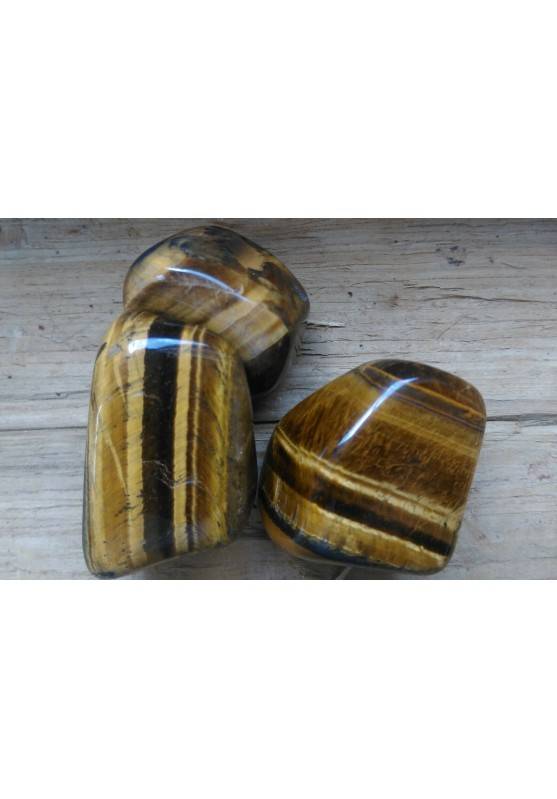 TIGER EYE Tumbled GIANT Crystal Minerals Crystal Healing Until 55g-1