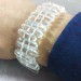 HYALINE Quartz Clear Bracelet Unisex MINERALS Chakra Rock CRYSTAL Beads-1
