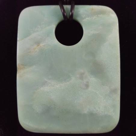 Sky BLue JADE Pendant Gemstone - TAURUS ARIES LIBRA Necklace Charm Charm-1