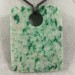 AFRICAN JADE Pendant VERDITE Gemstone - ARIES LIBRA TAURUS MINERALS Necklace-1