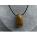 Collier " Goutte de JASPE UNAKITE " Pendentif Zen Cadeau Cristal thérapie A+-1