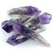 Bellissima Punta di AMETISTA del Brasile GREZZA Cristalloterapia GRANDE Chakra-4