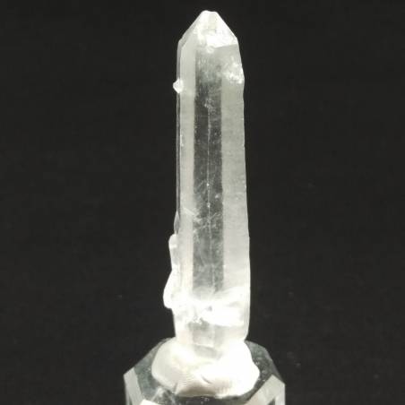 * MINERALI * Biterminato di Quarzo Ialino Grezzo Cristallo di Rocca 22.7g-3