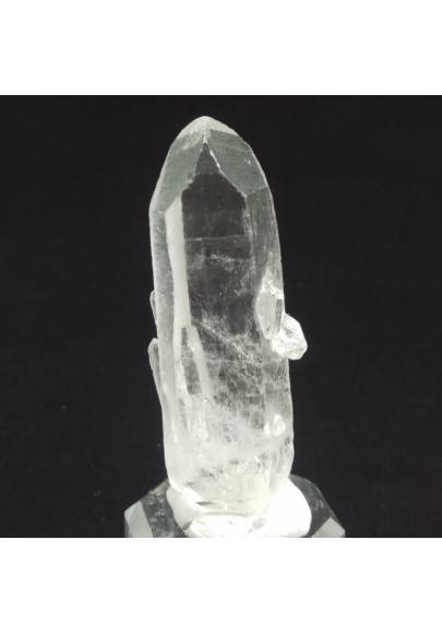 * MINERALI * Biterminato di Quarzo Ialino Grezzo Cristallo di Rocca 22.5g-1