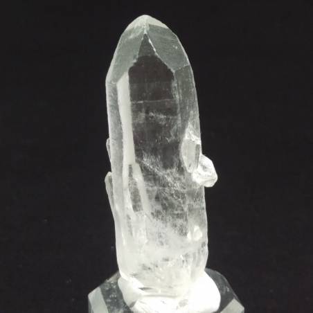 * MINERALI * Biterminato di Quarzo Ialino Grezzo Cristallo di Rocca 22.5g-1