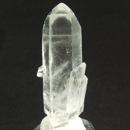 * MINERALI * Biterminato di Quarzo Ialino Grezzo Cristallo di Rocca 22.5g-3