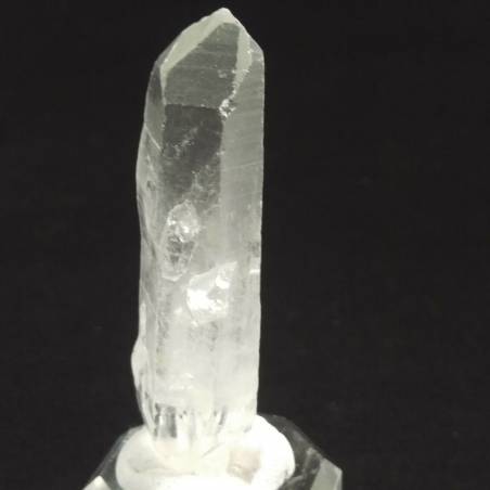 * MINERALI * Biterminato di Quarzo Ialino Grezzo Cristallo di Rocca 22.5g-4
