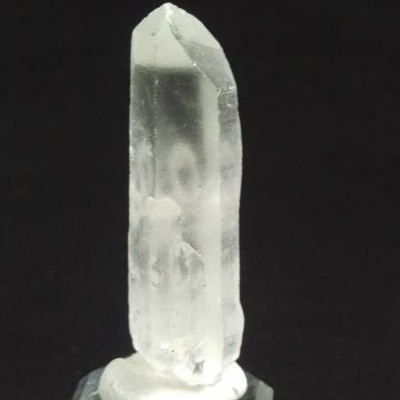 * MINERALI * Biterminato di Quarzo Ialino Grezzo Cristallo di Rocca 22.5g-5