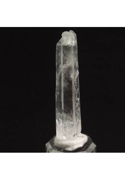 MINERALS *Double Terminated Clear QUARZ Rough Crystal Healing 23.2g-1