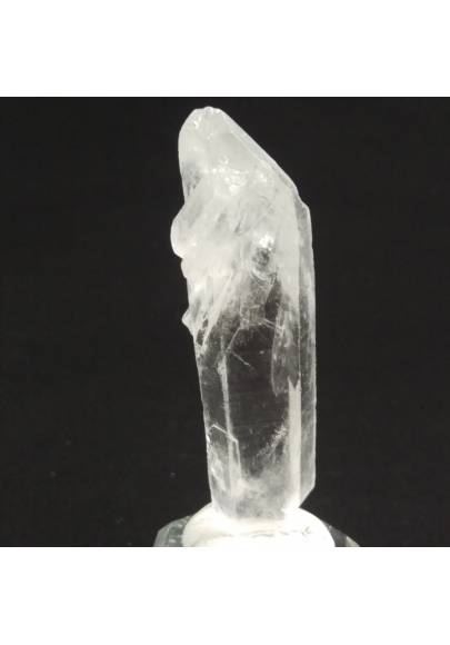 * MINERALI * Biterminato di Quarzo Ialino Grezzo Cristallo di Rocca 22.1g-1