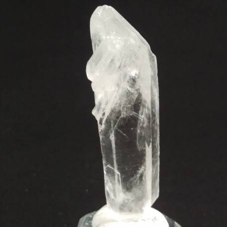 * MINERALI * Biterminato di Quarzo Ialino Grezzo Cristallo di Rocca 22.1g-1