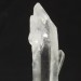 * MINERALI * Biterminato di Quarzo Ialino Grezzo Cristallo di Rocca 22.1g-5