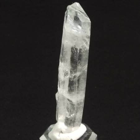MINERALS *Double Terminated Clear QUARZ Rough Crystal Healing 23.0g-2