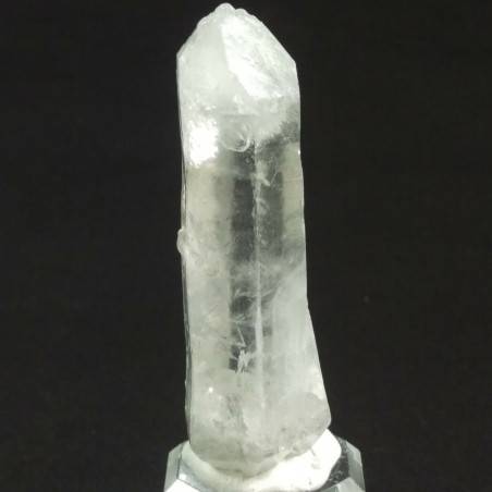 * MINERALES * Biterminado de Cuarzo Blanco en Bruto Cristal de Roca 43.2g-3
