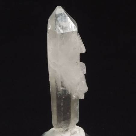 * MINERALI * Biterminato di Quarzo Ialino Grezzo Cristallo di Rocca 43.3g-5