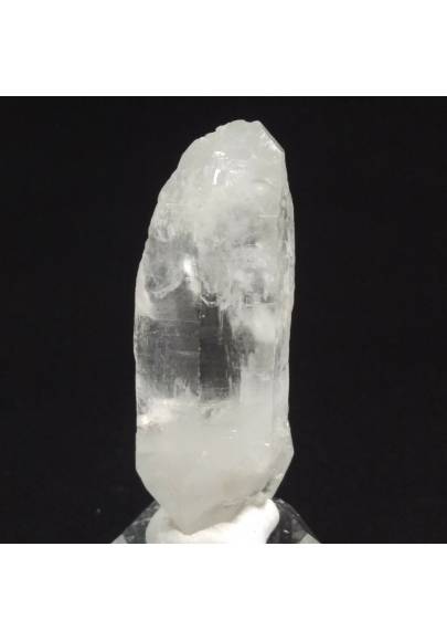 * MINERALI * Biterminato di Quarzo Ialino Grezzo Cristallo di Rocca 40.9g-1