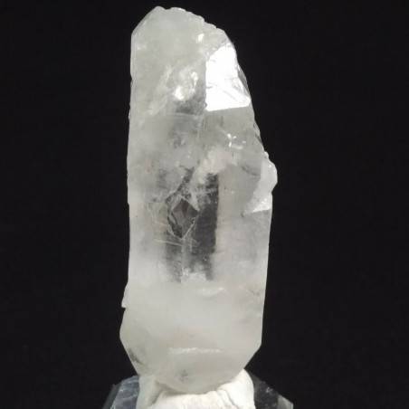 * MINERALI * Biterminato di Quarzo Ialino Grezzo Cristallo di Rocca 40.9g-2