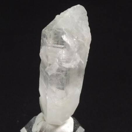 * MINERALI * Biterminato di Quarzo Ialino Grezzo Cristallo di Rocca 40.9g-3