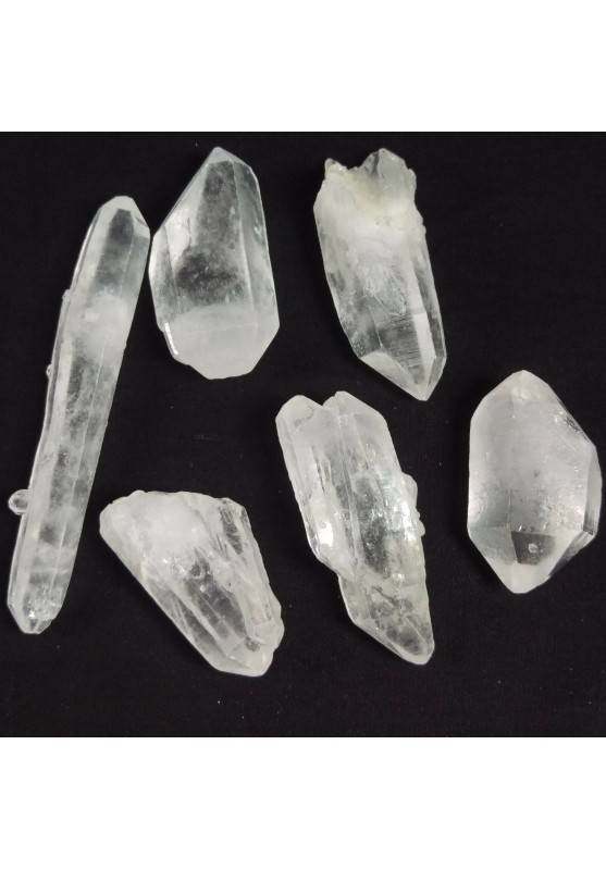 Quartz Hyalin Cristal de roche BIachevé A+ Reiki [PAYEZ UNE EXPÉDITION]-1