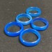 * Blue AGATE Ring * Jewel Crystal Healing Chakra-3