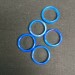 * Blue AGATE Ring * Jewel Crystal Healing Chakra-5