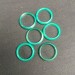 * Green AGATE Ring * Jewel Crystal Healing Chakra-4