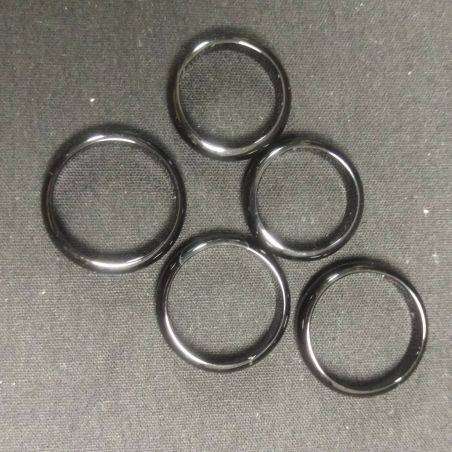 * Black AGATE Ring * Fede Jewel Crystal Healing Chakra-3
