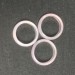 * Cute Rose QUARTZ Ring * Jewel Crystal Healing Chakra-3