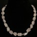 Collana in SCAGLIE di QURZO IALINO e Lega Color ARGENTO INVECCHIATO Regalo A+-1