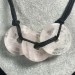 Necklace with Charm in Hyaline Quartz Jewel Bijou Gift Idea Woman Collier MINERALS-1