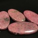 CIONDOLO GEMMA di RODONITE OVALE Gioiello Reiki Zen Regalo Minerali Chakra A+-2