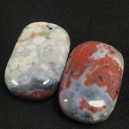 Pendant Gemstone in Orbicular Ocean JASPER Purple Rarissimo Gift Idea Jewel A+-5