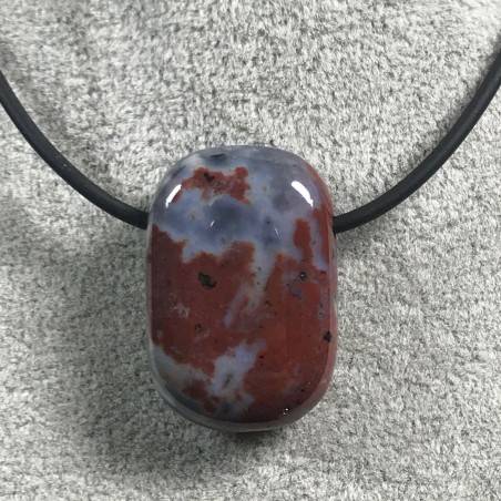 Pendant Gemstone in Orbicular Ocean JASPER Purple Rarissimo Gift Idea Jewel A+-7