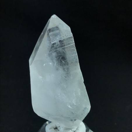 * MINERALI * Biterminato di Quarzo Ialino Grezzo Cristallo di Rocca Reiki A+ 62g-3