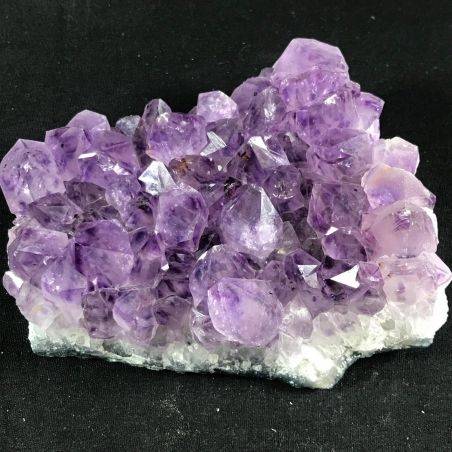 MINERALS * Dark AMETHYST Quartz Crystal Cluster URUGUAY 613g High Quality A+ Crystals-1