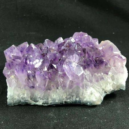 MINERALS * Dark AMETHYST Quartz Crystal Cluster URUGUAY 613g High Quality A+ Crystals-2