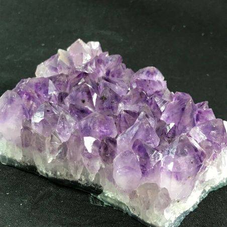 MINERALS * Dark AMETHYST Quartz Crystal Cluster URUGUAY 613g High Quality A+ Crystals-4