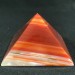 MINERALS * Cute Carnelian Agate PYRAMID 6.4x6cm High Quality A+ Crystal Healing-2