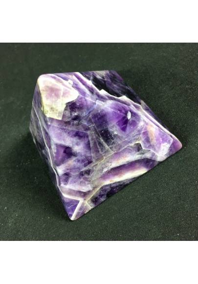 MINERALS * Wonderful Dogthoot AMETHYST Crystal PYRAMID 7x7cm Chakra-1