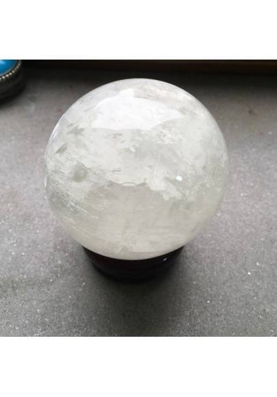 MINERALS * Wonderful ELLIPSE SPHERE in CALCITE Crystal Healing Very High Quality A+-1