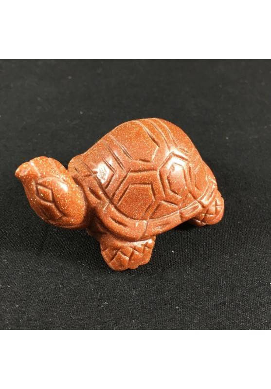 BIG Turtle in Red SUNSTONE Minerals Animals MINERALS A+ Casa-1