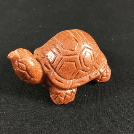 BIG Turtle in Red SUNSTONE Minerals Animals MINERALS A+ Casa-1
