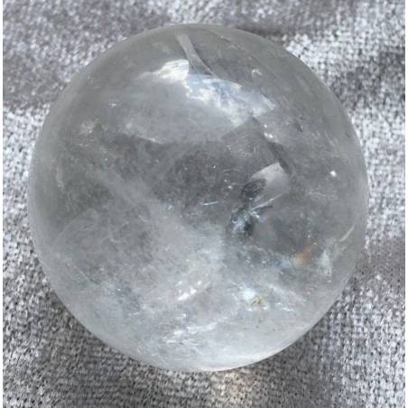 MINERALS * Natural CLEAR QUARTZ Sphere Ball Crystal Healing Chakra-1