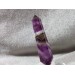 * MINERALI * Biterminato Laser in FLUORITE Mista Violacea Critalloterapia Chakra-3
